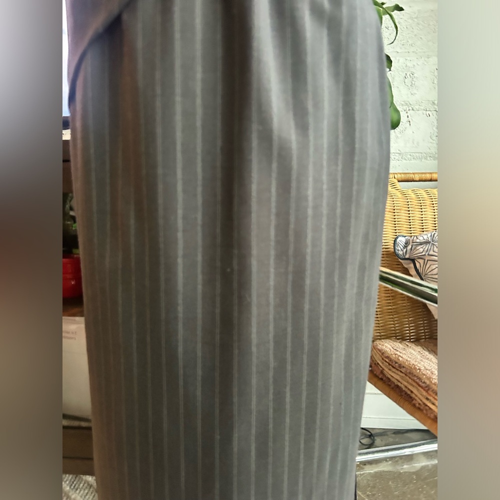 Vintage Jones NY Pinstripe Dress - Picture 4 of 8